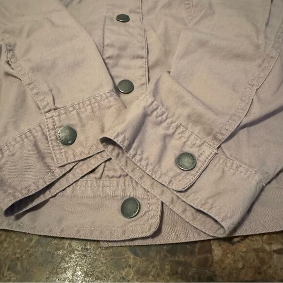 Torrid Denim Shacket Women’s Size 1 Twill Pink Lightweight - Picture 8 of 8